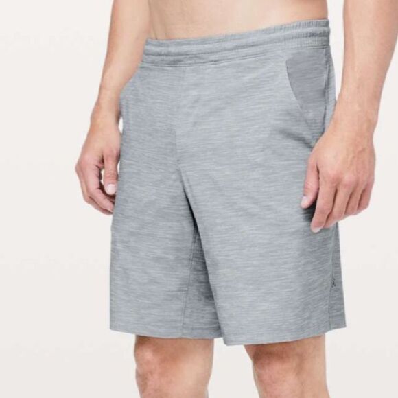 Lululemon M Pace Breaker Short NBA Special‎ Edition 
Heather Sea Salt Light Cast - Picture 1 of 13